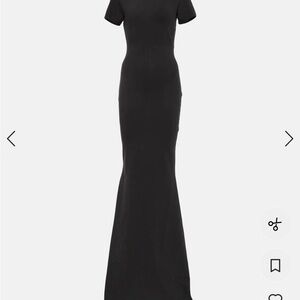 Balenciaga Black Maxi Dress